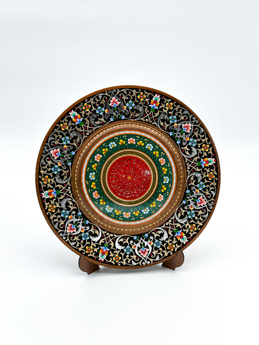 Eternal Floral Harmony Wall Plate