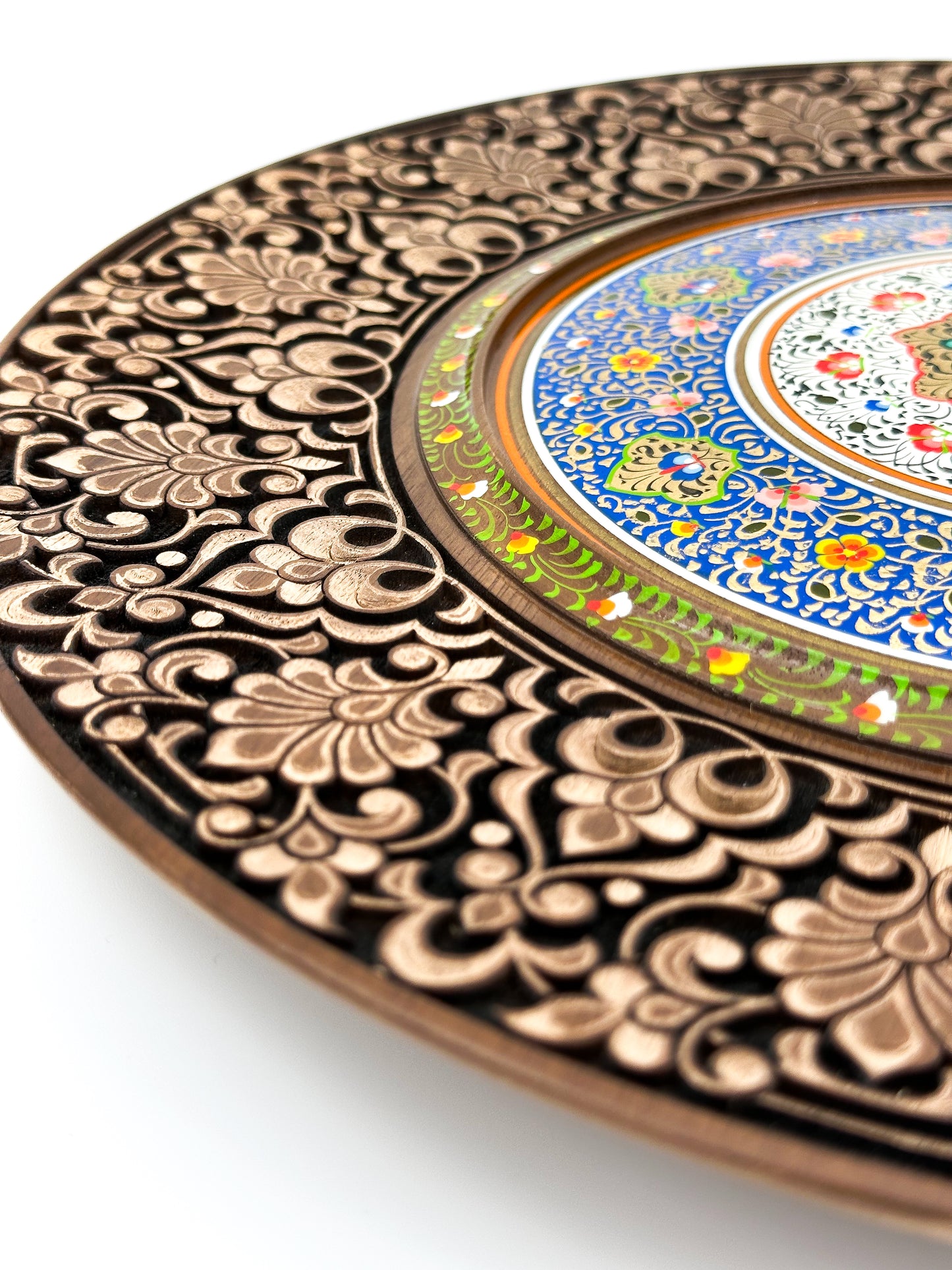 Sapphire Garden Decorative Wall Plate