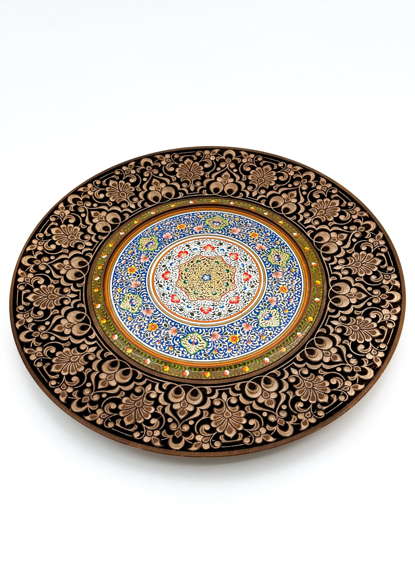 Sapphire Garden Decorative Wall Plate