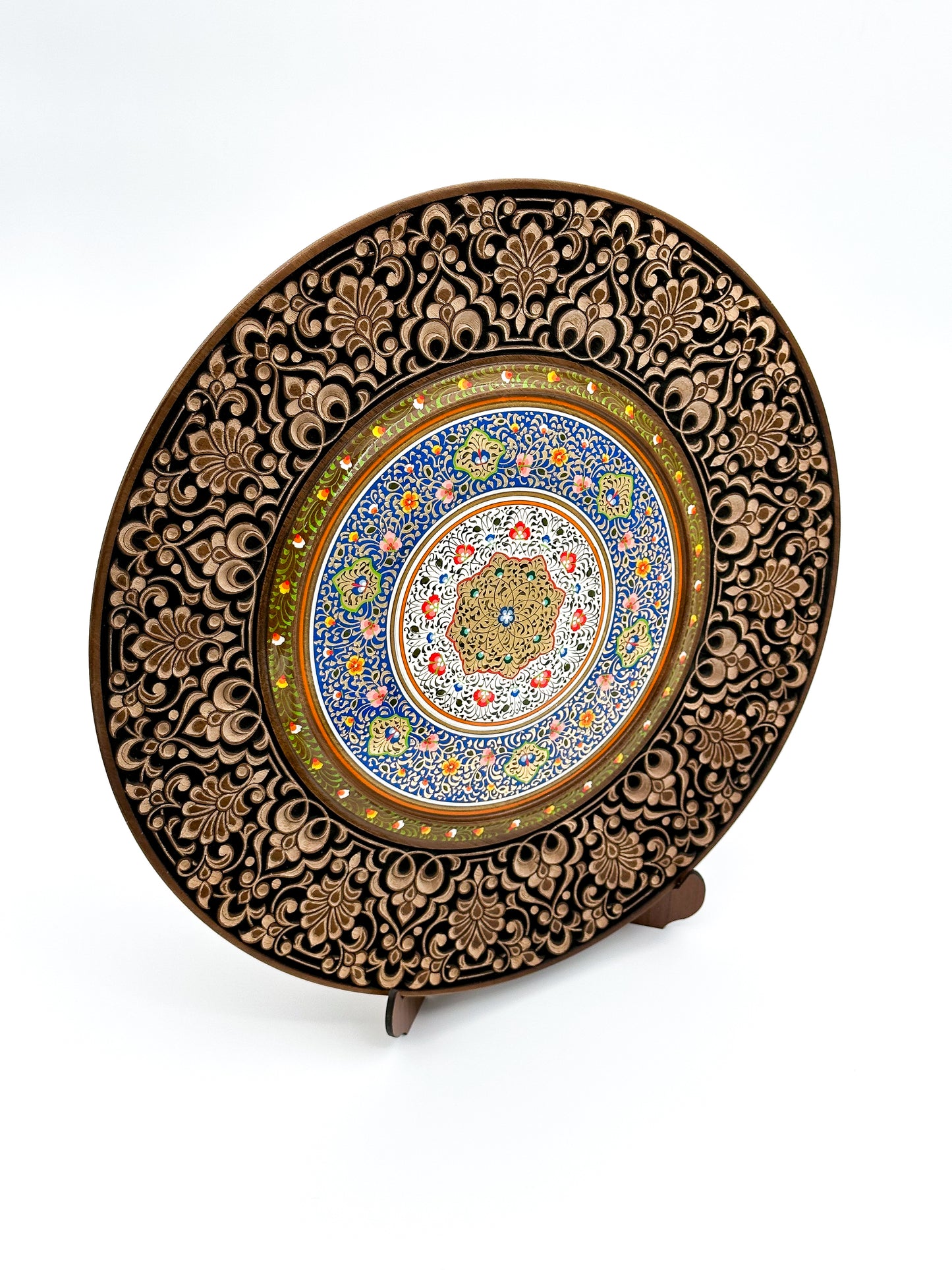 Sapphire Garden Decorative Wall Plate