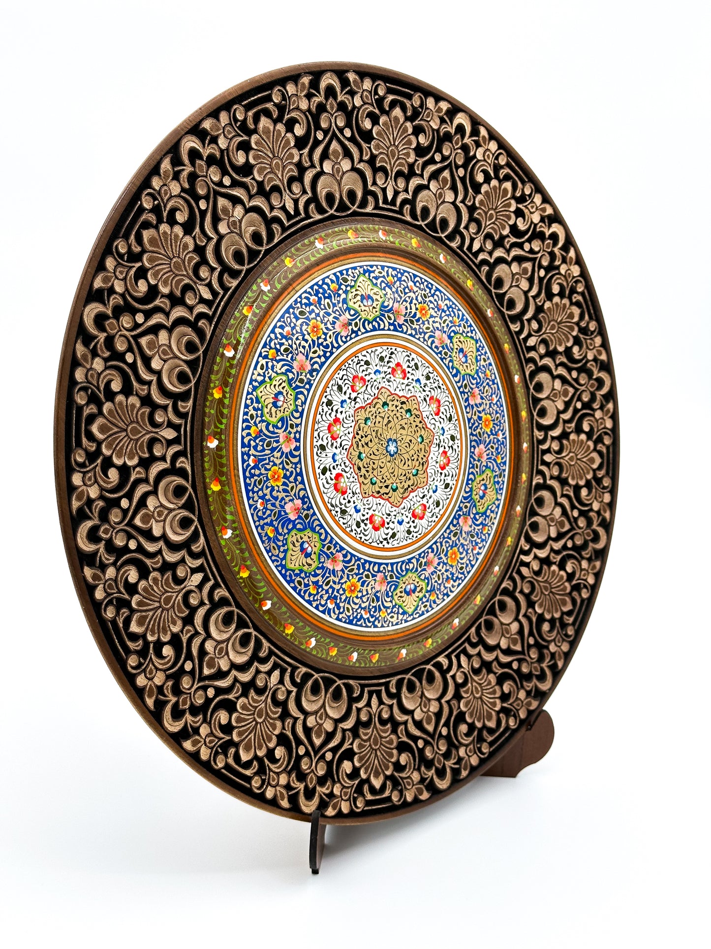 Sapphire Garden Decorative Wall Plate