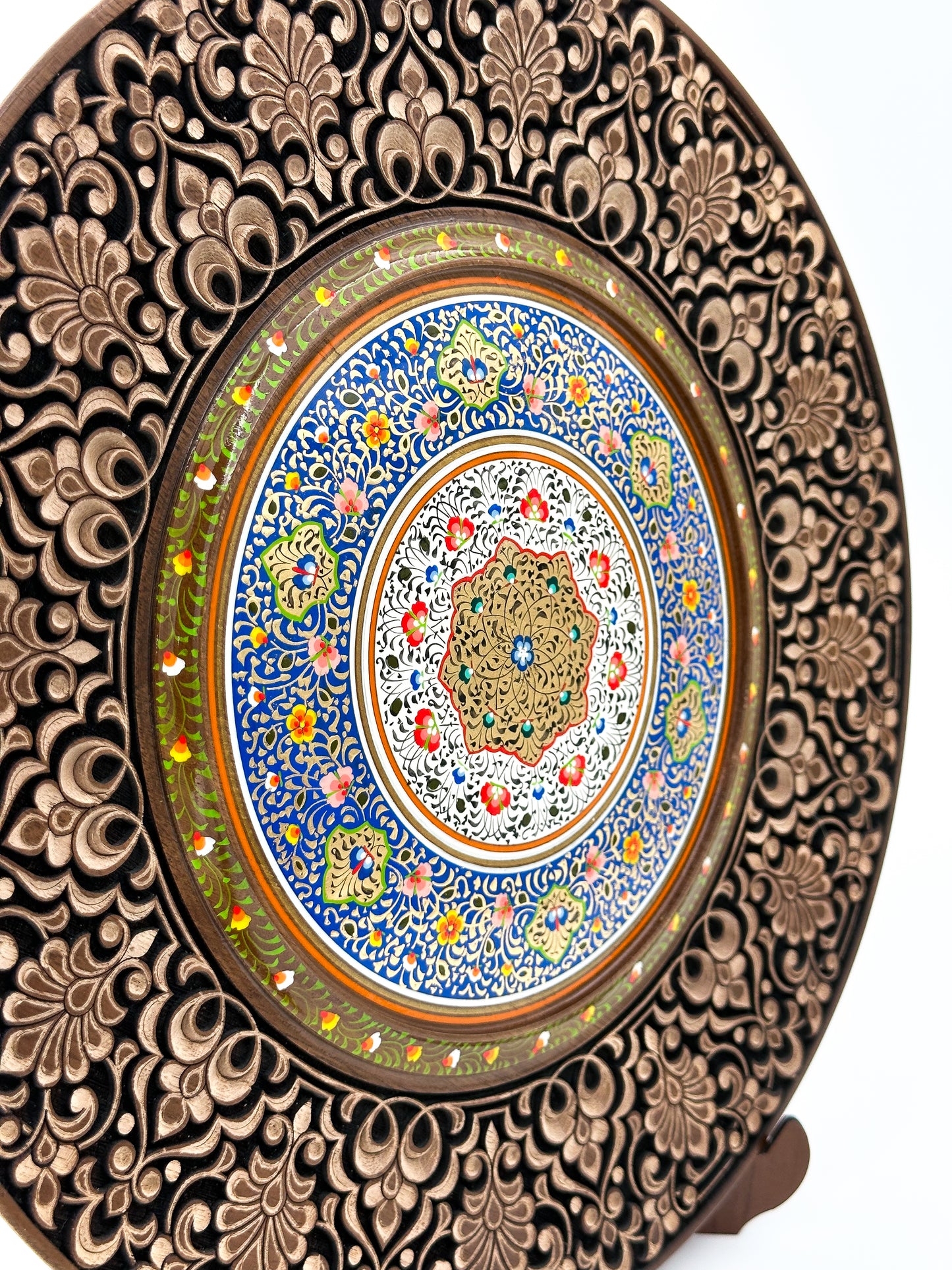 Sapphire Garden Decorative Wall Plate