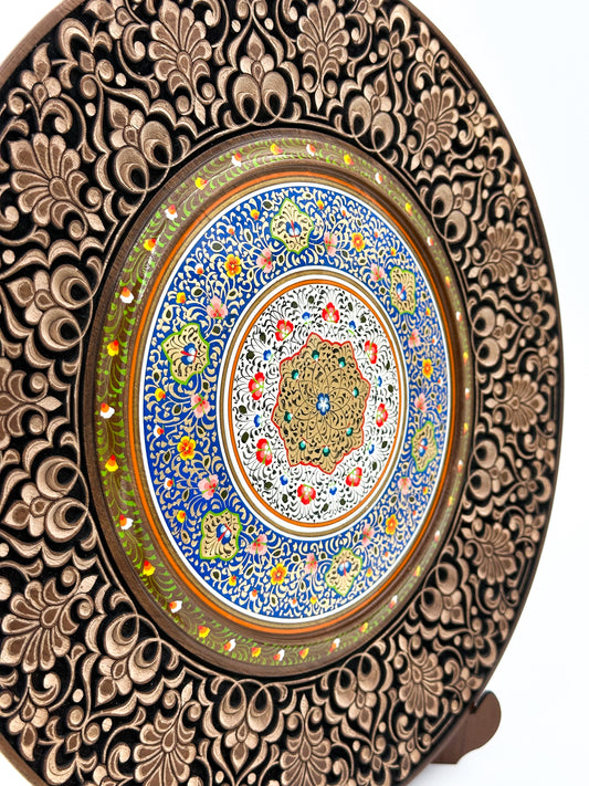 Sapphire Garden Decorative Wall Plate