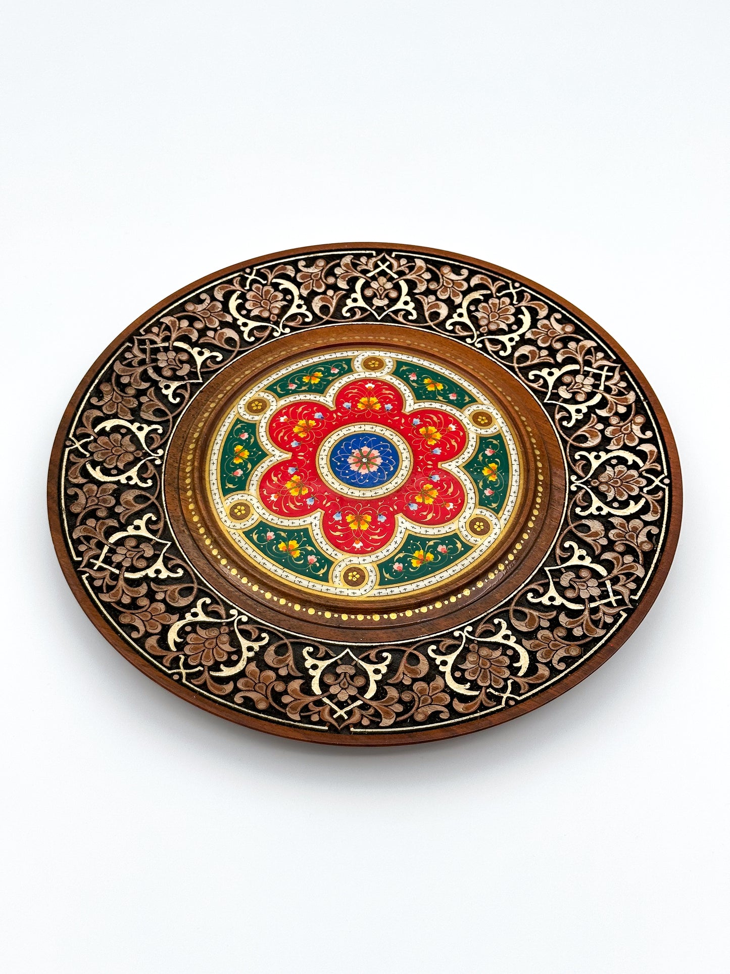 Royal Blossom Mandala Wall Plate