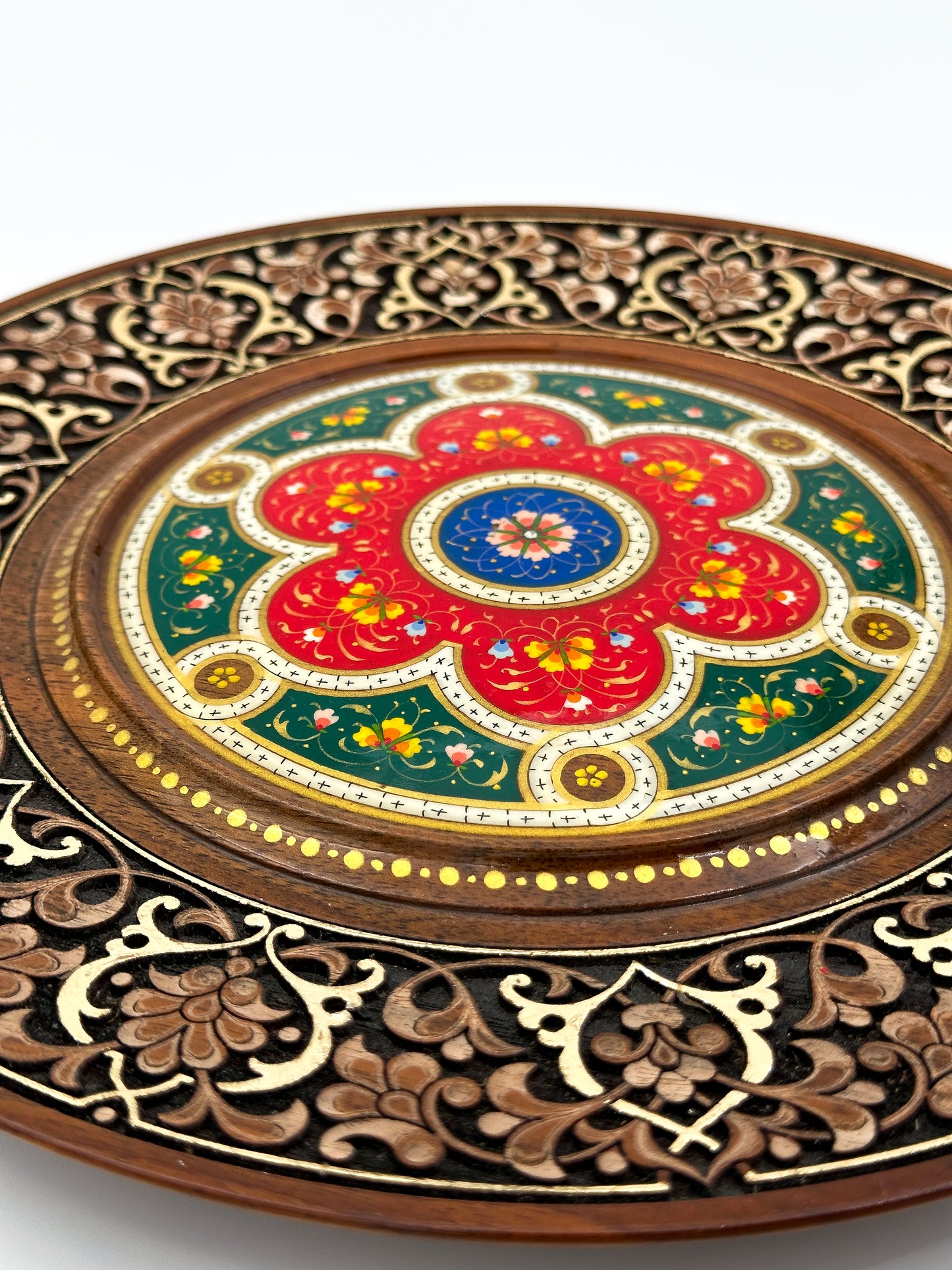 Royal Blossom Mandala Wall Plate