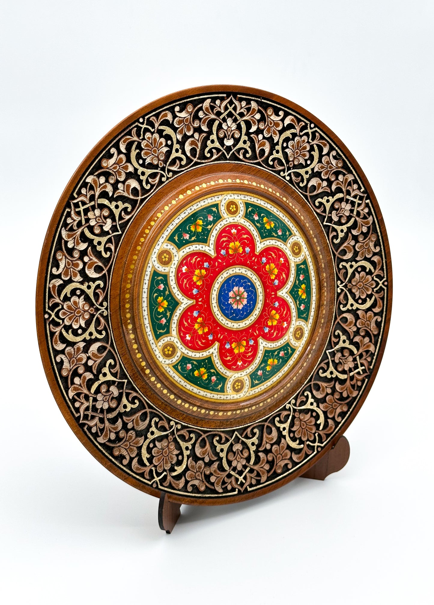 Royal Blossom Mandala Wall Plate