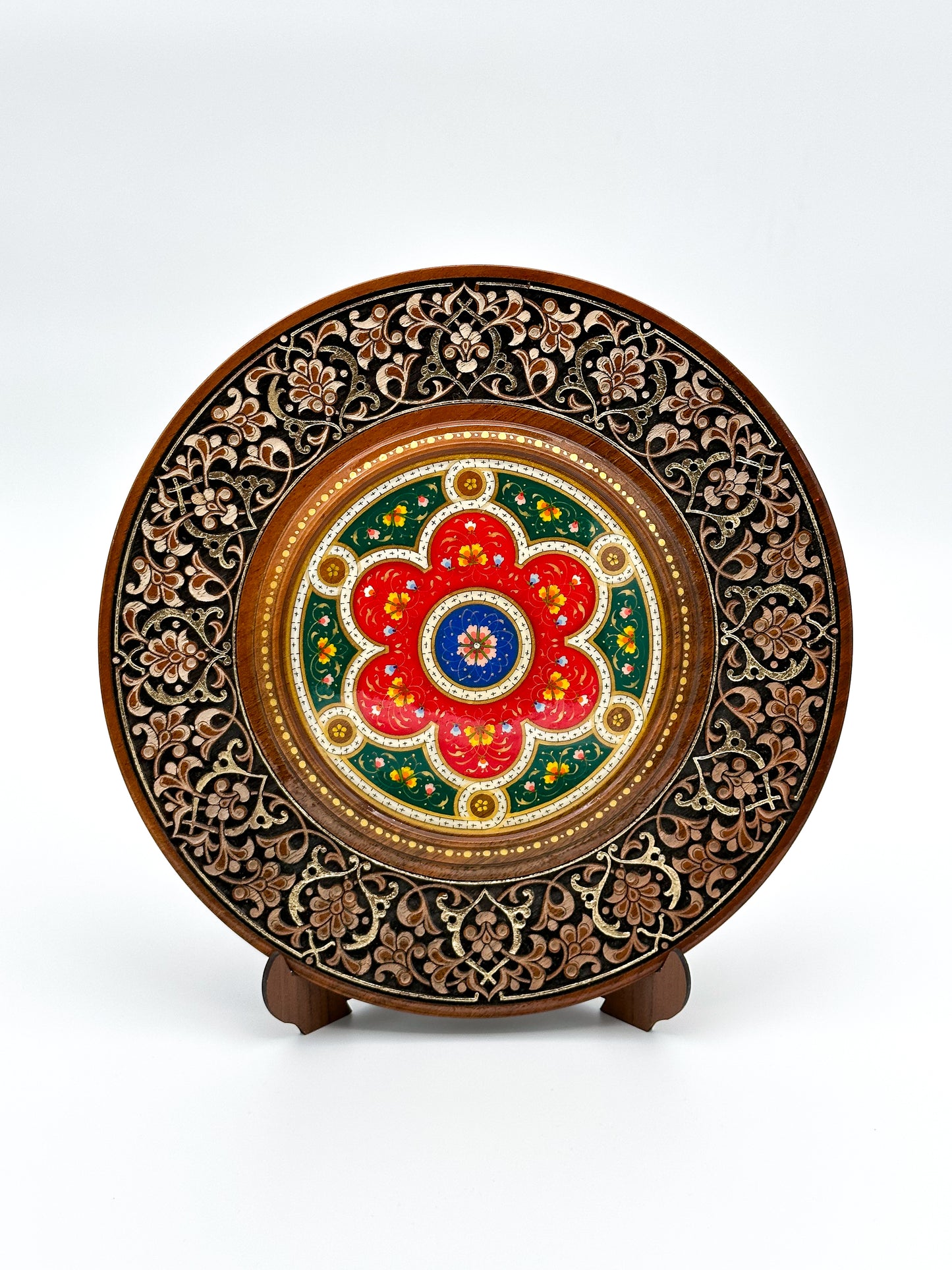 Royal Blossom Mandala Wall Plate