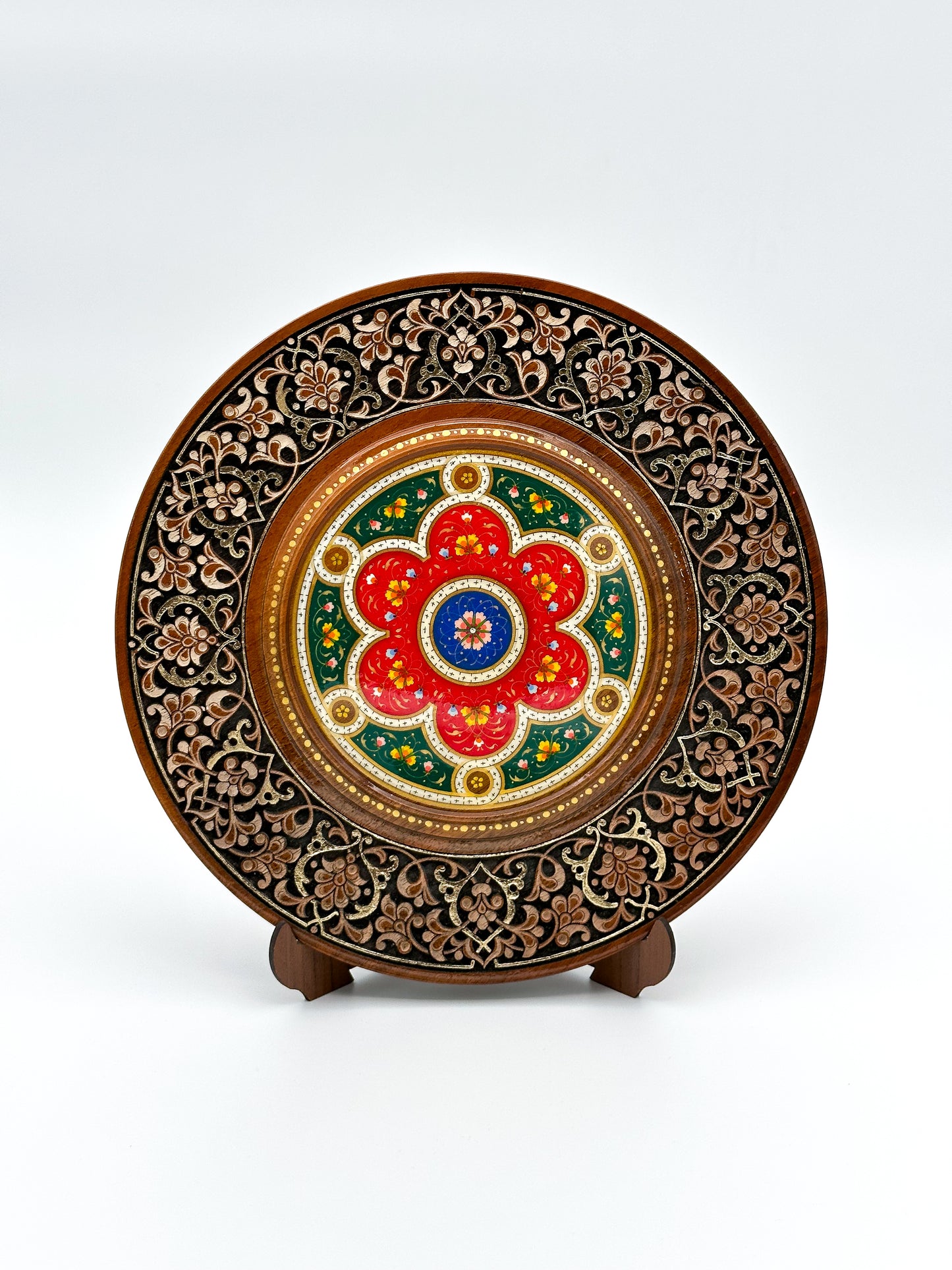 Royal Blossom Mandala Wall Plate