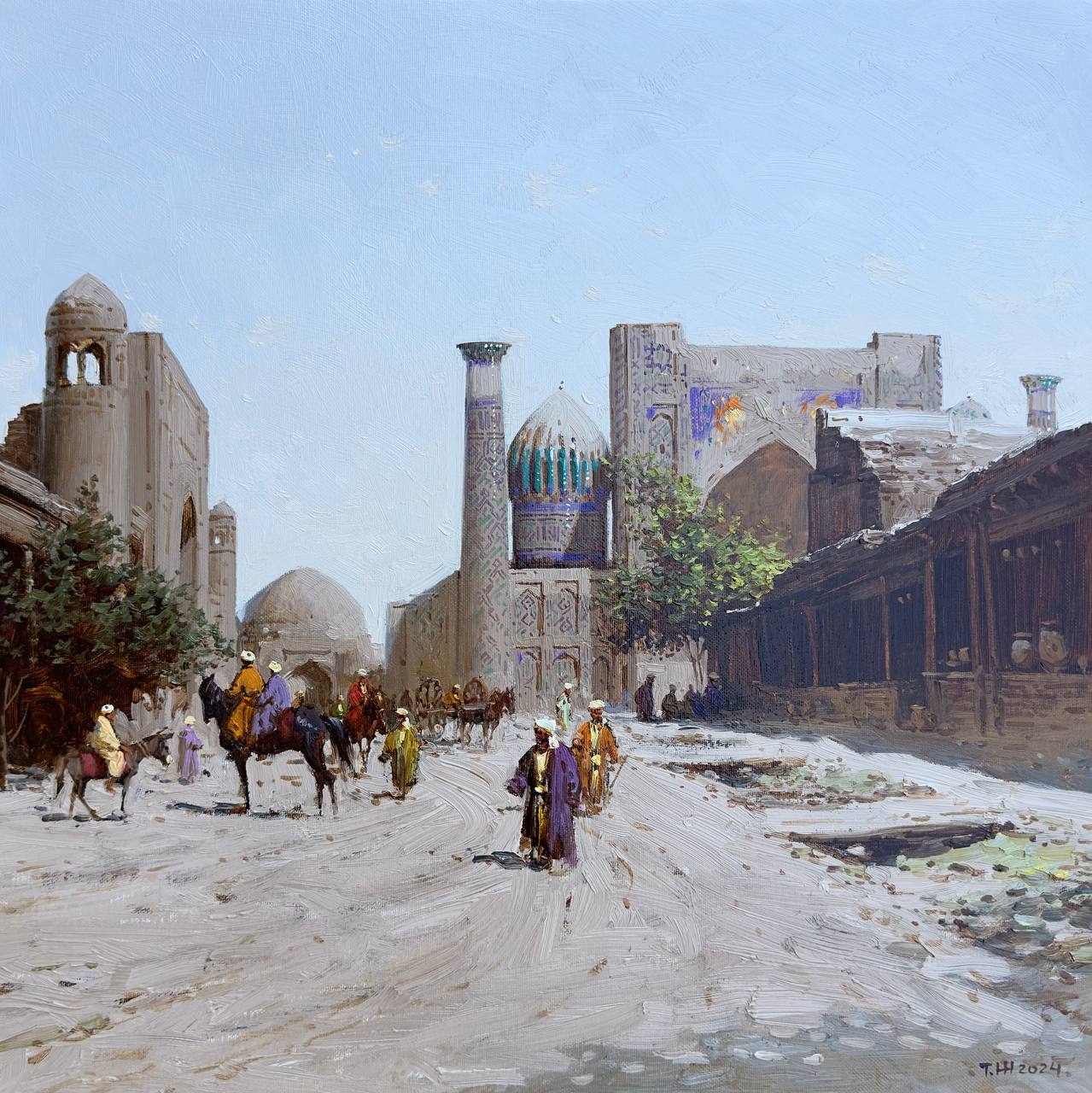 Whispers of the Silk Road: Samarkand in Time