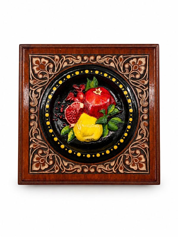 Wooden Relief Box